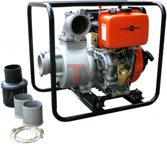 Дизельная мотопомпа Meran MPD401