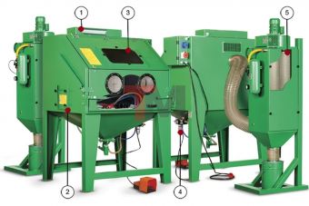 Пескоструйная камера Contracor ECO-100S