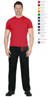 Футболка красная 160г/м2