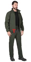 Костюм АЗОВ хаки софтшелл пл 350 г/кв.м 