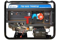 Бензогенератор TSS SGG 7500Е3U