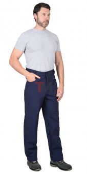 Брюки АЗОВ синий софтшелл пл. 350 г/кв.м