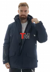 Зимняя куртка-парка Brodeks KW204 , синий (3XL)