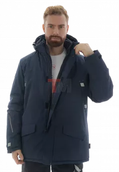 Зимняя куртка-парка Brodeks KW204 , синий (3XL)