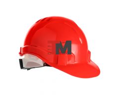 КАС(102)К-01 Каска защитная ЕВРОПА красная c храповым механизмом