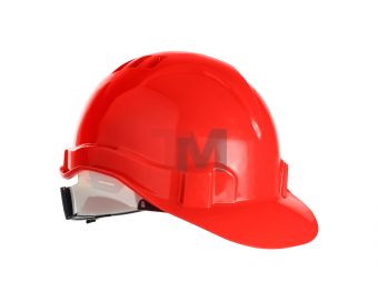 КАС(102)К-01 Каска защитная ЕВРОПА красная c храповым механизмом