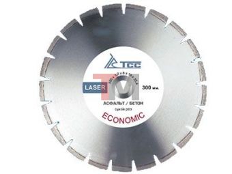 Алмазный диск 300 мм, асфальт/бетон Economic