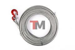КАНАТ 12 м для лебёдки TOR МТМ 1600, 1,6 т (тип 
ZNL) d=11мм