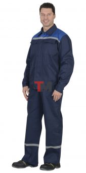 Костюм ЭКСПЕРТ куртка, полукомбинезон, 100% х/б, пл. 210 г/кв.м
