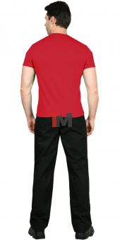 Футболка красная 160г/м2