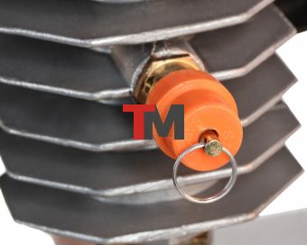 Компрессор воздушный, ременный привод BCI5500-T/270, 5.5 кВт, 270 литров, 850 л/мин Denzel