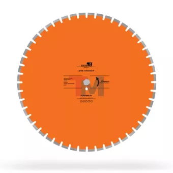 АЛМАЗНЫЙ ДИСК САРМАТ Ø800/R400/40х4,5х10+2/Z48/3,5/25,4+
