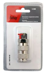 FUBAG Разъемное соединение рапид (муфта), 1/4"M, наружн. резьба, блистер 1 шт