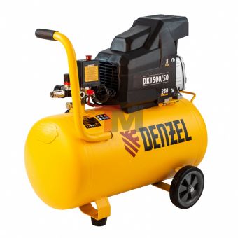 Компрессор воздушный DK1500/50, Х-PRO 1.5 кВт, 230 л/мин, 50 л Denzel