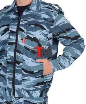 Костюм БЛОКПОСТ/ВЫМПЕЛ куртка, брюки (тк.смесовая) КМФ Серый вихрь