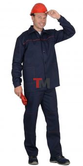 Костюм ИМПУЛЬС куртка, брюки 100% х/б, пл. 210 г/кв.м