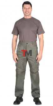 Костюм ТИГР куртка, брюки (тк. Rodos 245) Оливковый