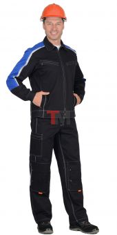 Костюм ДЖЕТ куртка, полукомбинезон, 100% х/б, пл. 320 г/кв.м