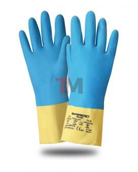 Перчатки Safeprotect НЕОЛАТ (неопрен+латекс, хлопк.слой, толщ.0,70мм, дл.320мм)