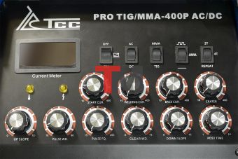 Аппарат TIG сварки алюминия ТСС PRO TIG/MMA-400P AC/DC