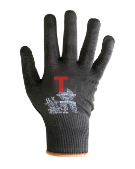 Перчатки Safeprotect НейпДот-Ч (нейлон+ПВХ-точка, черный) р. 7 (S) (распродажа) 
