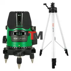Комплект лазерный уровень RGK LP-64G + штатив RGK LET-170