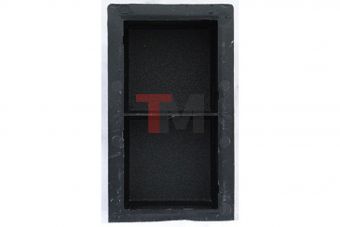Форма малая Alpha 'Кирпич шагрень', половинки, 10х10х6х2шт