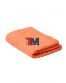 Полотенце махровое (40х70) оранжевый 430 г/м2 (Туркмения) (х180) (ЧЗ)