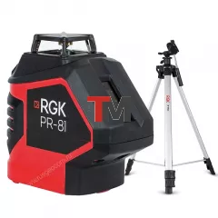Комплект лазерный уровень RGK PR-81 + штатив RGK LET-170