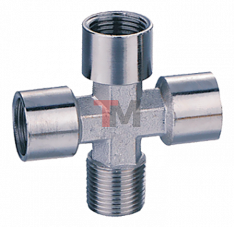 FUBAG Переходник 1/4"FFFM, блистер 1 шт