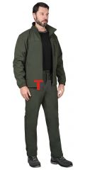 Костюм АЗОВ хаки софтшелл пл 350 г/кв.м 