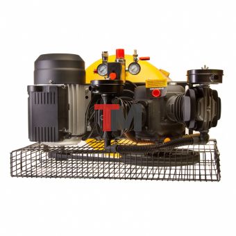 Компрессор воздушный BCV2200/100V, ременный привод , 2.3 кВт, 100 литров, 440 л/мин Denzel