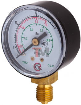 Манометр Сварог ТМ-210Р (0-70/20L/min(1,0 MПa) M12х1,5 He
