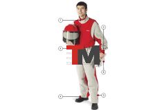 Костюм пескоструйщика Contracor Профессиональный, р.M-52