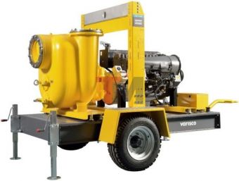Дизельная мотопомпа Varisco VAR 12-400 FZD24 G10 TRAILER