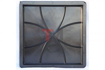 Форма Alpha 'Квадрат Радиус-Цветок', 35x35x5
