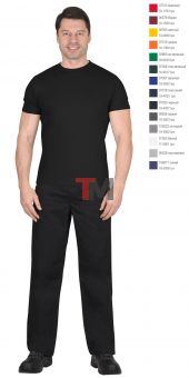 Футболка чёрная 160г/м2