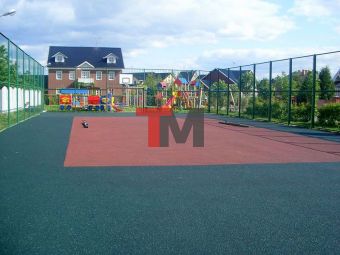 Покрытия из резиновой крошки для спортивных площадок