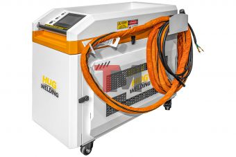 Аппарат для ручной лазерной сварки, резки и очистки HGLW-3000EW (dual wire)