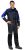 Костюм ФАВОРИТ-МЕГА куртка, п/к, серый с черным васильком, СОП, 100% х/б, пл. 320 г/кв.м