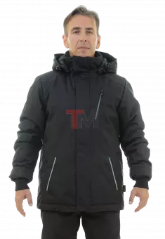 Зимняя куртка Brodeks KW210, черный (M)