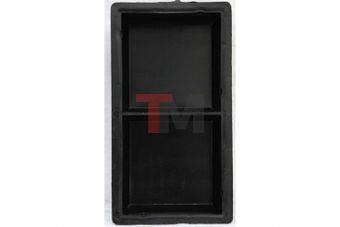 Форма малая Alpha 'Кирпич гладкий', половинки, 10х10х6х2шт
