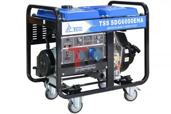 Дизель генератор TSS SDG 6000EHA