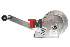 Лебедка ручная TOR ЛН-1200 (LHW) г/п 0,5 т, длина 
троса 10 м