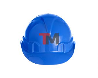 КАС(102)К-01 Каска защитная ЕВРОПА синяя c храповым механизмом