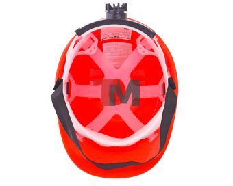 КАС(104)К-03 Каска защитная ЕВРОПЛАСТ оранжевая с храповым механизмом
