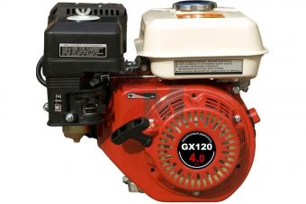 Двигатель бензиновый Grost GX 120 (Q тип)