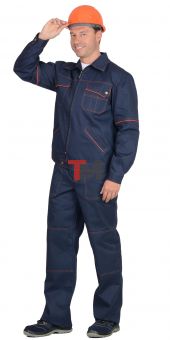 Костюм ПРОФИ-2 куртка, брюки 100% х/б, пл. 210 г/кв.м