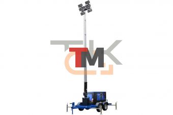 ДГУ ТСС Perkins ЭД-16С-Т400-1РПМ18 на шасси с мачтой освещения