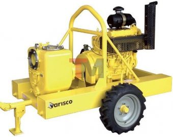 Дизельная мотопомпа Varisco JD 6-350 G10 SVM17 TRAILER